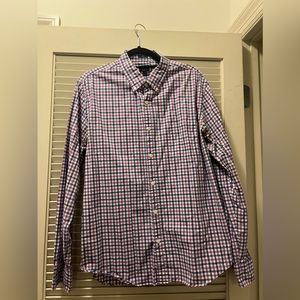 J. Crew Men’s Gingham Button Down Shirt